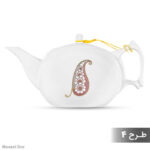 قوری چینی مدل شاه پسند - Image 5
