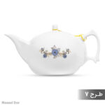 قوری چینی مدل شاه پسند